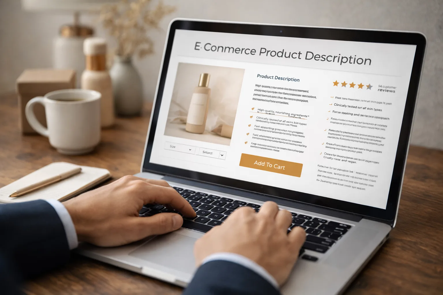 Ecommerce Product Description Pages