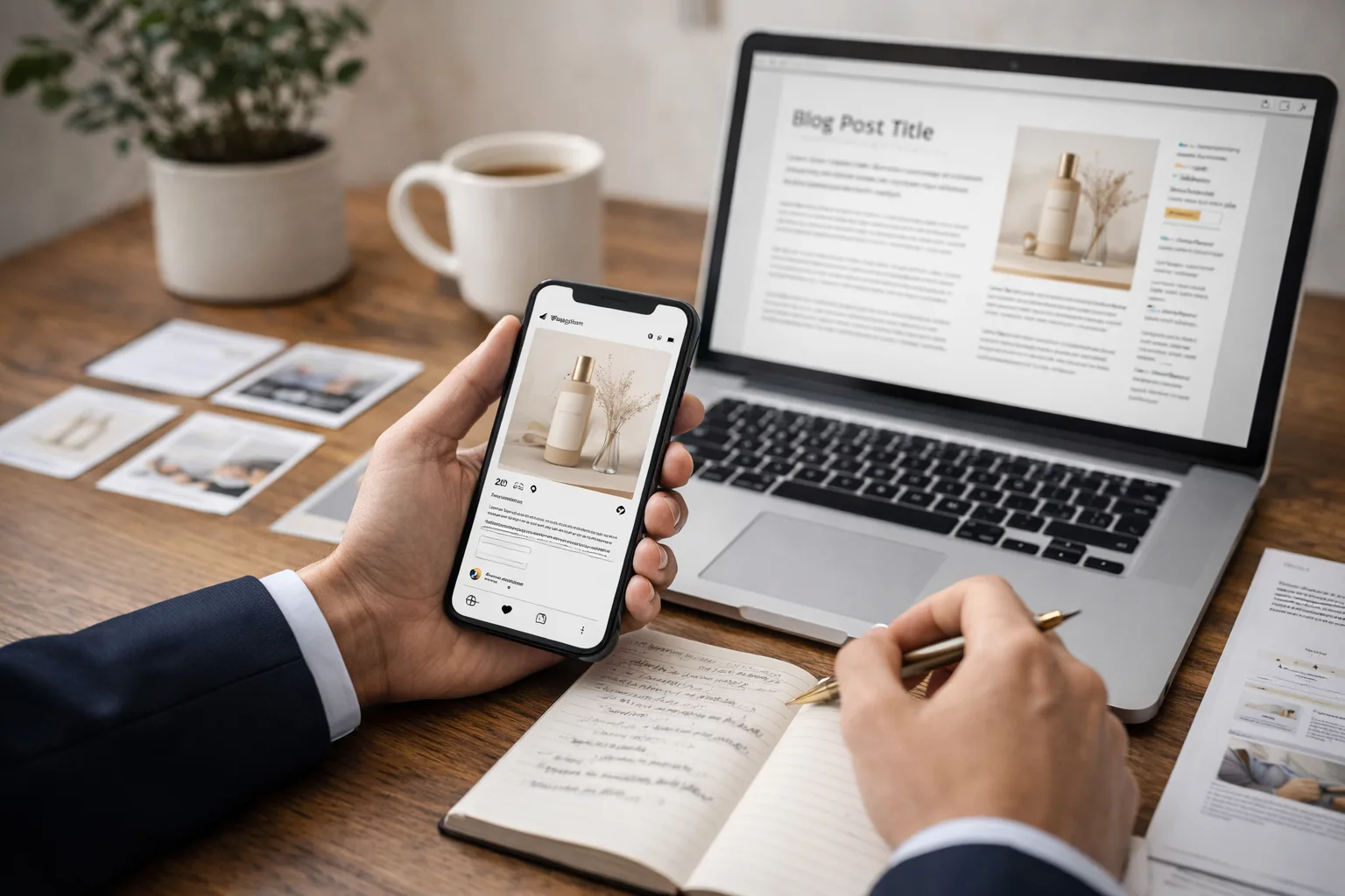 Instagram Posts & Blog Content